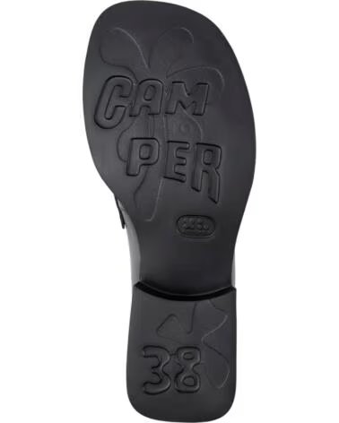 KAPPA MOCASSINS FEMININOS CAMPER K201996 TWS DN0C PRETO NEGRO001