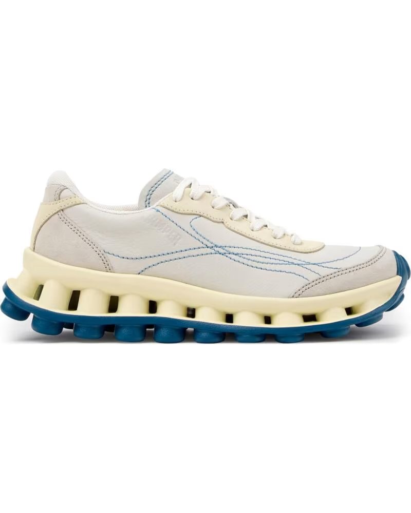 KAPPA DAMEN SNEAKER CAMPER K202003 PELOTISSIMA WEISSBEIGE003 BLANCOBEIGE003