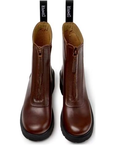 BOTAS DE MEDIA CANA MILAH K400776 MARRON010