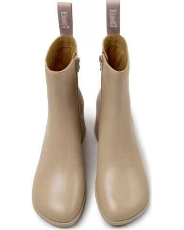 BOTAS DE TACÓN K400798 KORA BEIGE009