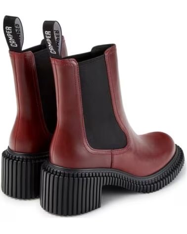 KAPPA BOTTINES EN CUIR CAMPER PIX LONDON K400803 BORDEAUX004 BURDEOS004