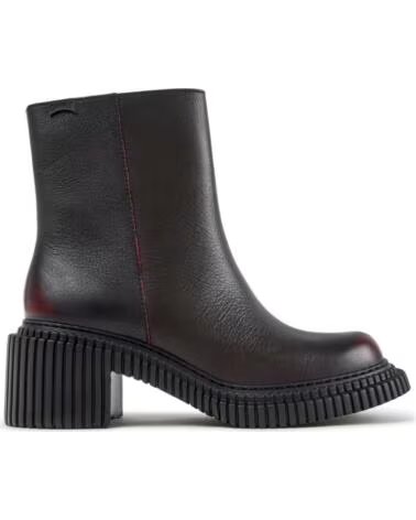 BOTTINES EN CUIR K400804 PIX LONDON NEGRO005