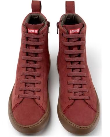 CAMPER BOTTINES FEMME PEU TOURING K400817 BORDEAUX BURDEOS004