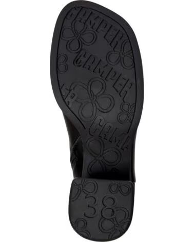 CAMPER KORA BOTES HAUTES EN CUIR K400835 NEGRO