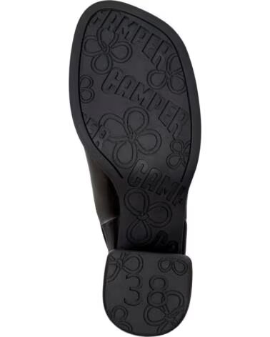 CAMPER Botines Kora en negro para mujer NEGRO