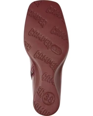 BOTTINES FEMME LOUISE K400838 BORDEAUX BURDEOS003
