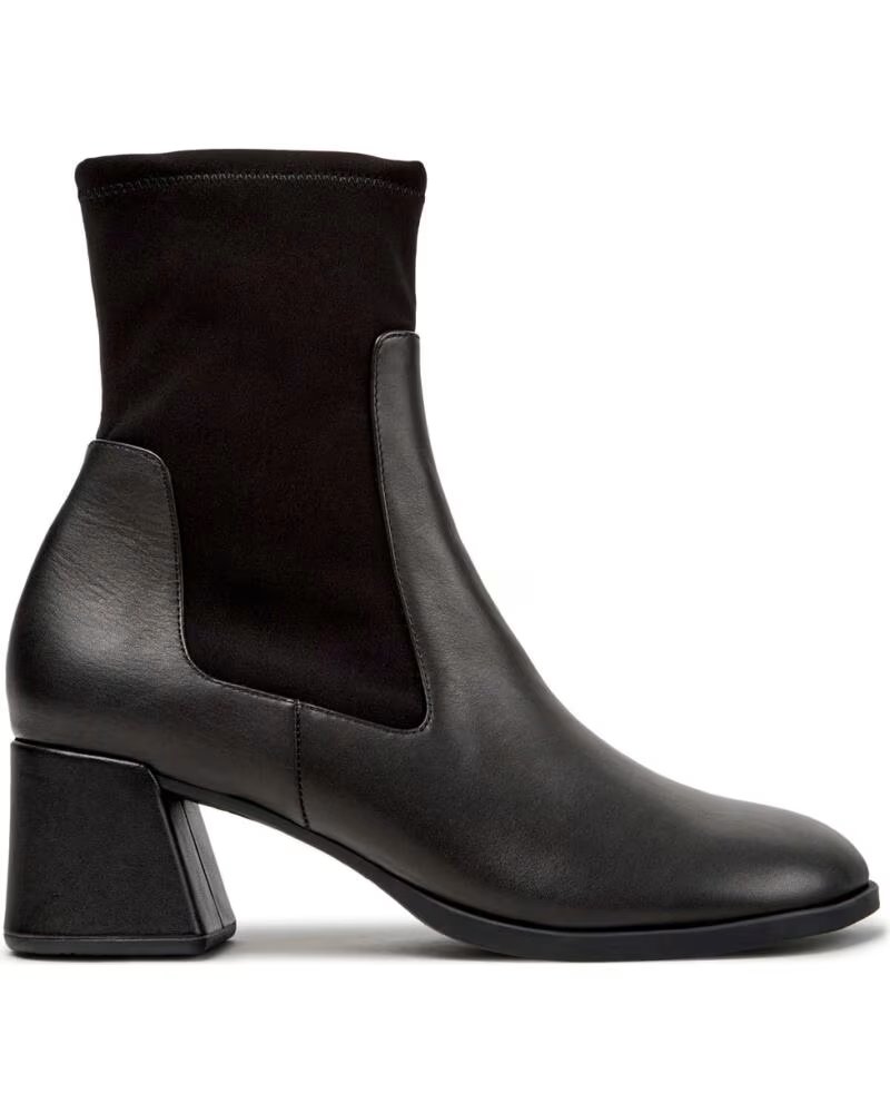 CAMPER Botines Kora en negro para mujer NEGRO