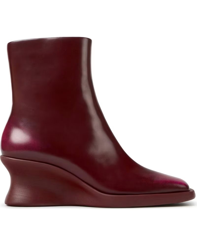 BOTTINES FEMME LOUISE K400838 BORDEAUX BURDEOS003