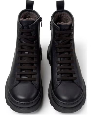 BOTTINES EN CUIR KAPPA CAMPER K400847 BRUTUS NEGRO001