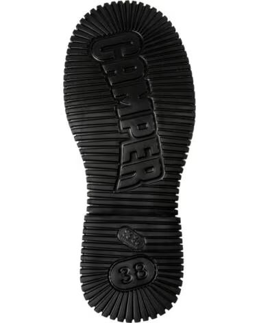 KAPPA BOTTINES FEMME CAMPER K400844 PIX BERLIN NOIR NEGRO001