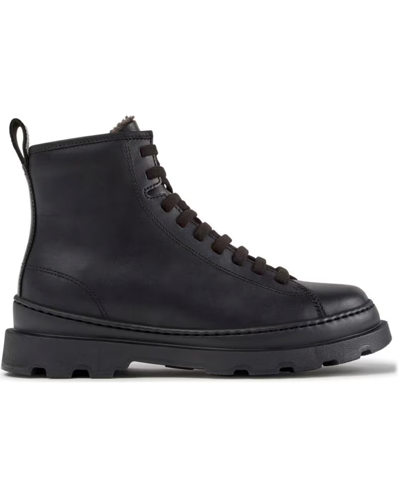 BOTTINES EN CUIR KAPPA CAMPER K400847 BRUTUS NEGRO001