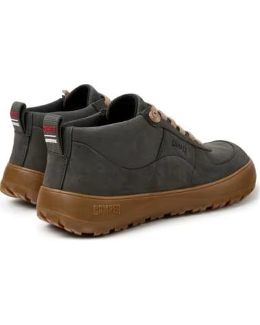 BOTTINES EN CUIR KAPPA CAMPER K400868 PEU SERRA GRIS006