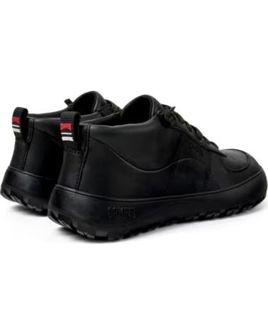 BOTTINES EN CUIR K400868 PEU SERRA POUR FEMME NEGRO004
