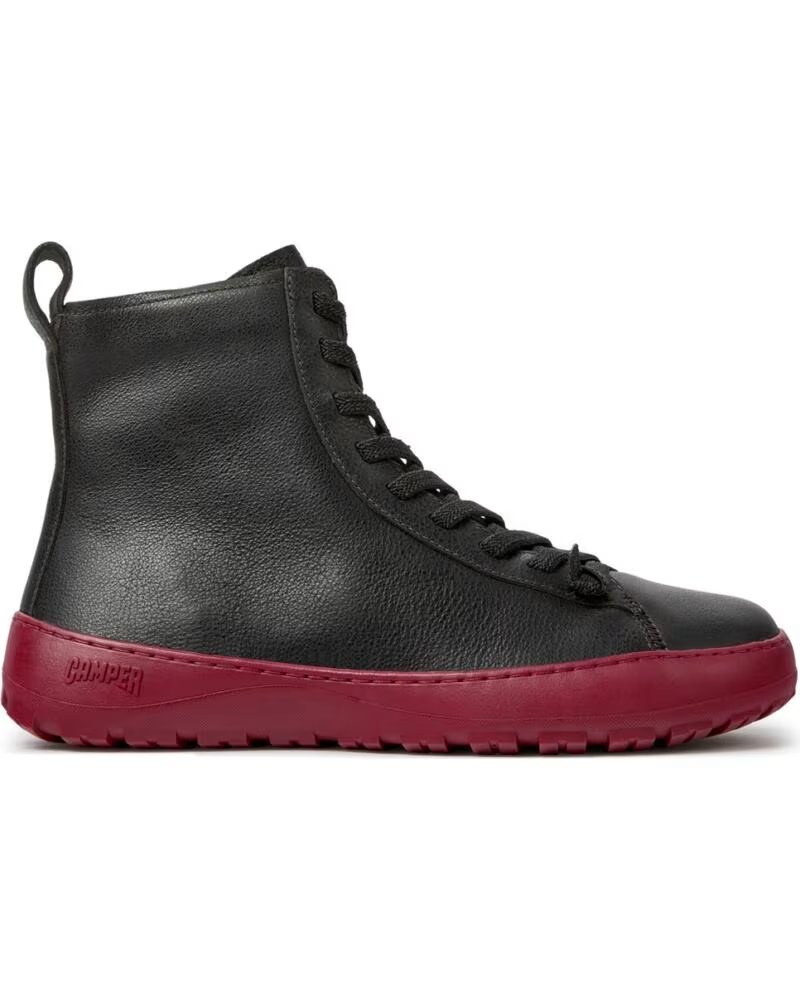 KAPPA BOTTINES EN CUIR CAMPER K400870 PEU SERRA GRIS003