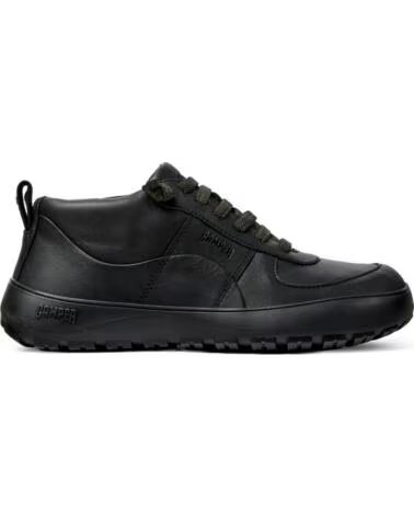 BOTTINES EN CUIR K400868 PEU SERRA POUR FEMME NEGRO004
