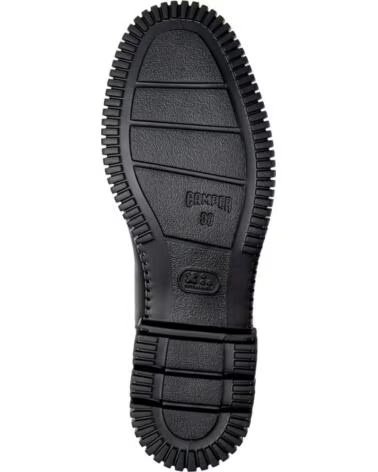 KAPPA BOTTINES EN CUIR CAMPER K400869 PIX NOIR001 NEGRO001