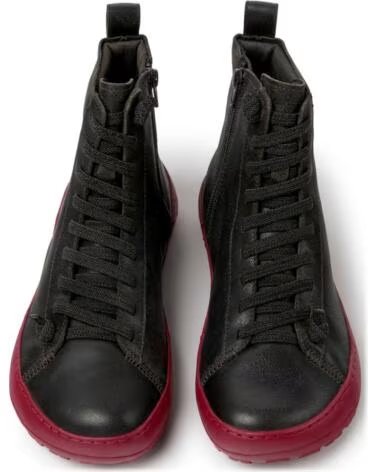 KAPPA BOTTINES EN CUIR CAMPER K400870 PEU SERRA GRIS003