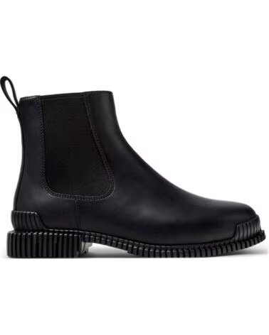 KAPPA BOTTINES EN CUIR CAMPER K400869 PIX NOIR001 NEGRO001