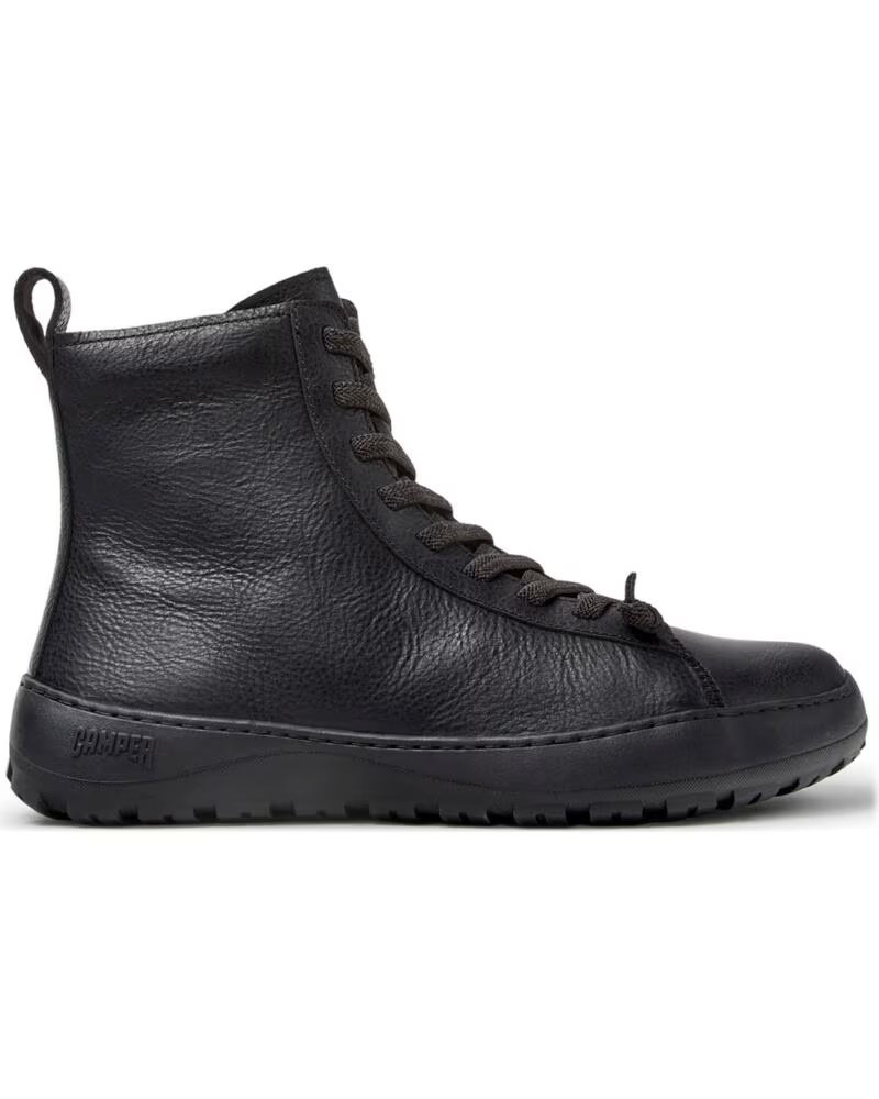 BOTTINES EN CUIR POUR FEMME CAMPER K400870 PEU SERRA NOIR001 NEGRO001