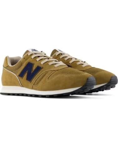 SNEAKERS NEW BALANCE 373 M3734VJ MARRONE VERDE