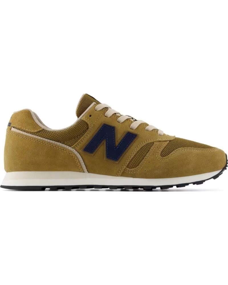 SNEAKERS NEW BALANCE 373 M3734VJ MARRONE VERDE