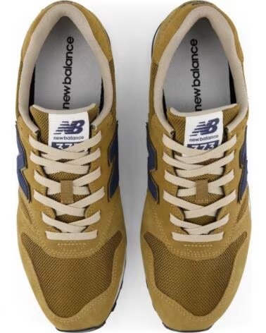 SNEAKERS NEW BALANCE 373 M3734VJ MARRONE VERDE