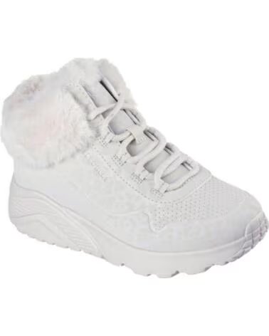 SKECHERS Zapatillas Uno Lite Cozy Leopard 310362L Natural BLANCO
