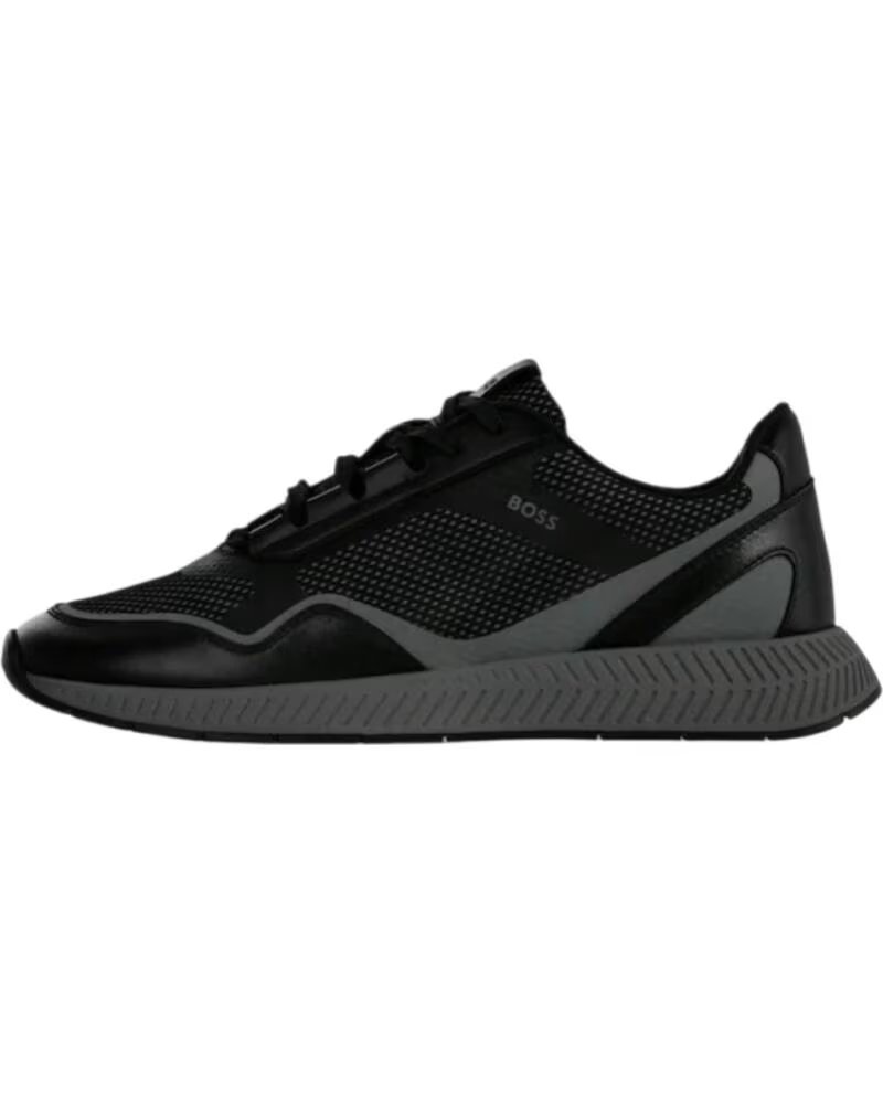 BOSS SNEAKER DA UOMO NERO NEGRO