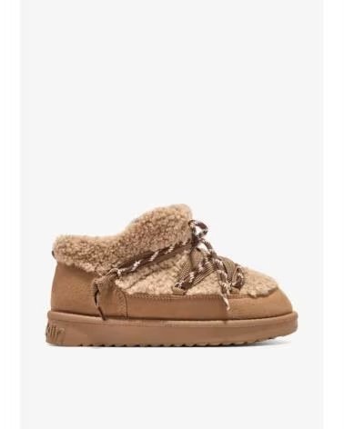 D FRANKLIN BOTINES PLANOS MUJER NORDIC LITE SHERPA CAMEL BEIGE
