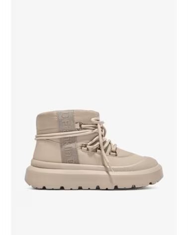 D FRANKLIN BOTTINES PLATES FEMME NORDIC FOAM BOMB TAUPE MARRóN
