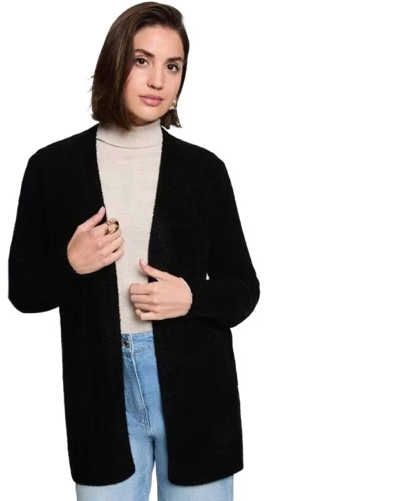 MORGAN CARDIGAN LONG 262-MLOUISA NOIR NEGRO