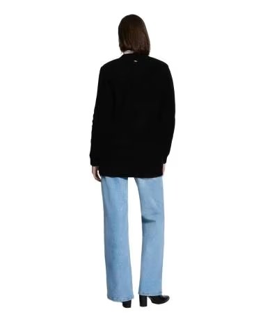 MORGAN CARDIGAN LONG 262-MLOUISA NOIR NEGRO