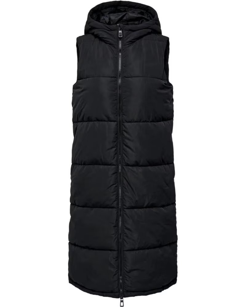 ONLY LONG GILET 15241995 MARRóN
