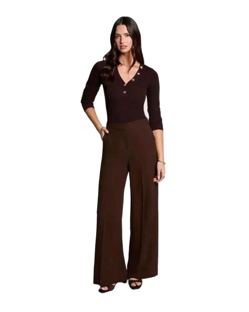 MORGAN PANTALÓN MUJER 242-POYA MARRÓN