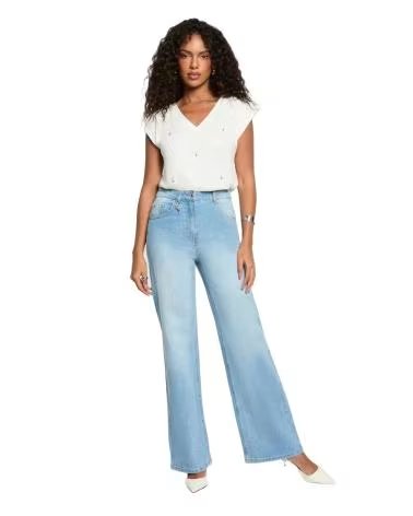 MORGAN CAMISETA MANGA CORTA 262-DMONICA BLANCO