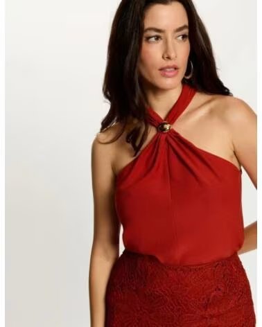 MORGAN CAMISETA MUJER 262-BTUBE BURDEOS