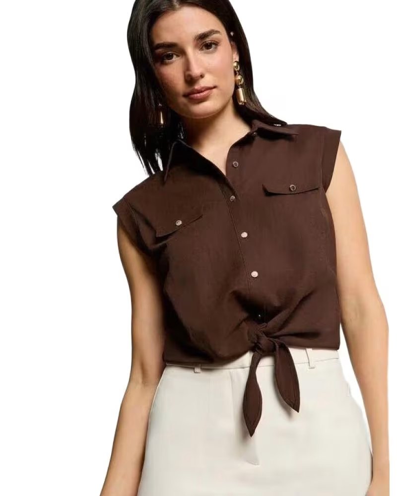 MORGAN CAMISA 252-DAROD MARRÓN CLARO MARRON