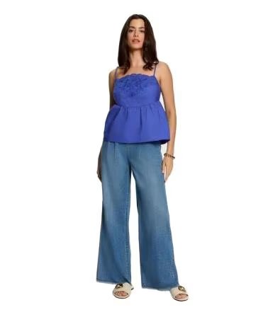 MORGAN WEITE JEANS 262-PELIAM BLAU AZUL