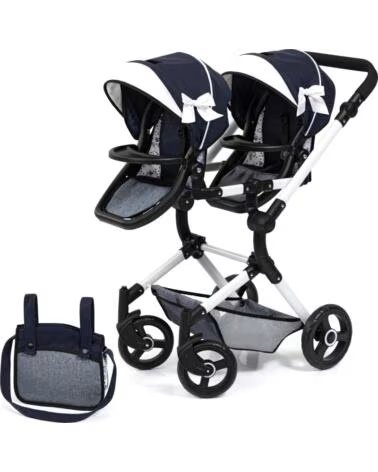 BAYER COCHE DE MUÑECAS TWIN NEO 26281AA NEGRO
