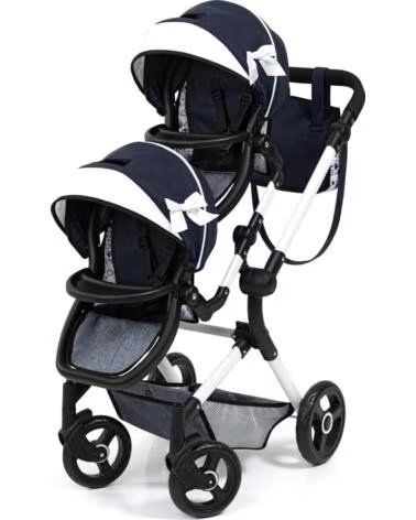 BAYER COCHE DE MUÑECAS TWIN NEO 26281AA NEGRO