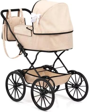 BAYER COCHECITO MUÑECA CLASSIC 14375AA BEIGE CLARO BEIG
