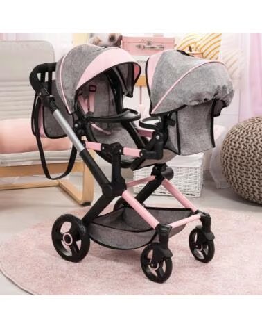 BAYER COCHECITO MUÑECAS TWIN XEO 26733AA NEGRO