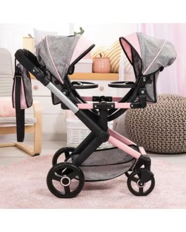 BAYER COCHECITO MUÑECAS TWIN XEO 26733AA NEGRO