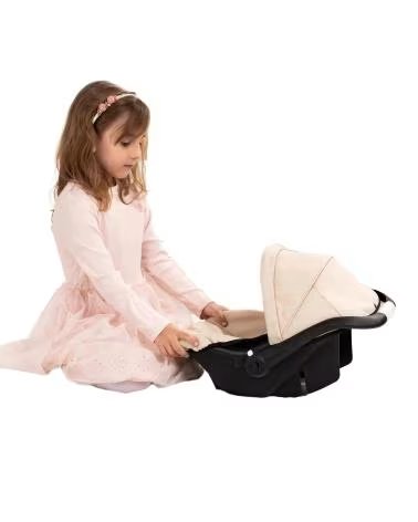 BAYER SILLA COCHE DE MUÑECAS EASYGO 67975AA BEIG CLARO