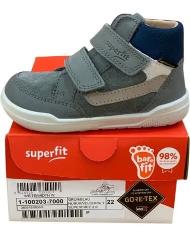 SUPERFIT 1-100203-7000 BOTINES INFANTILES GRIS