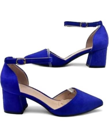 TIMBOS SANDÁLIA SALTO VESTIDO MULHER AZUL-ELÉTRICO 130446 AZULóN