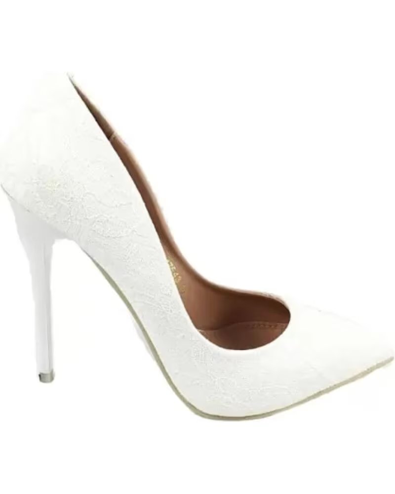 TIMBOS SCARPIN SALTO NOIVA BRANCO 118283 BLANCO