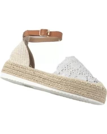 TIMBOS ALPARGATA ESPARTO MUJER PLATA 123292