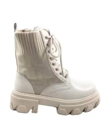 TIMBOS BOTAS MILITARES FEMININAS 124725 BEIGE
