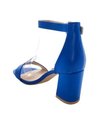 TIMBOS SANDALE TALON HABILLÉE FEMME BLEU 125100 MARINO